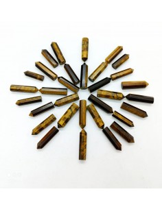 Puntas de Ojo de Tigre Piedra