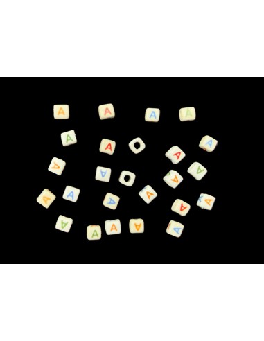 Cuentas de Ceramica Letra A