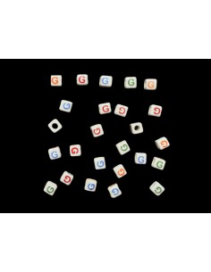 Cuentas de Ceramica Letra G
