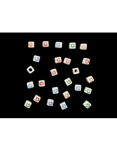 Cuentas de Ceramica Letra G