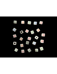 Cuentas de Ceramica Letra O