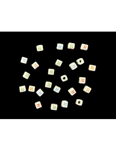 Cuentas de Ceramica Letra R