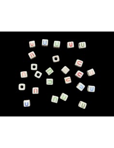 Cuentas de Ceramica Letra U