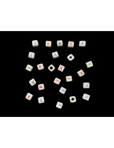 Cuentas de Ceramica Letra X