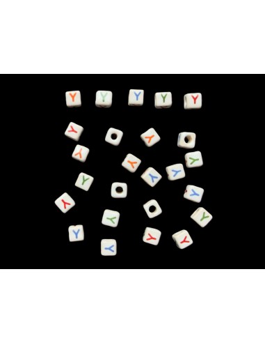 Cuentas de Ceramica Letra Y