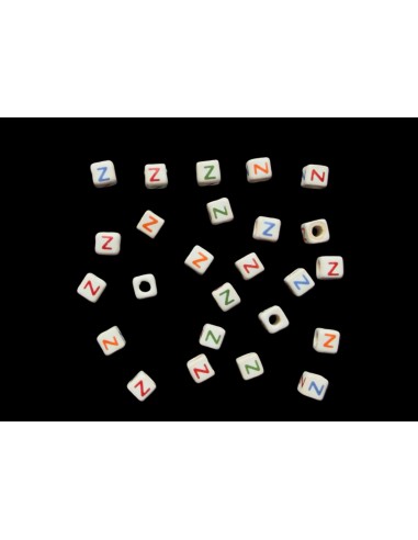 Cuentas de Ceramica Letra Z